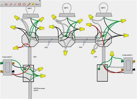 wiring multiple lights in single room